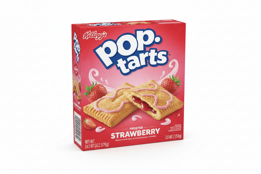Pop Tarts Straw Box
