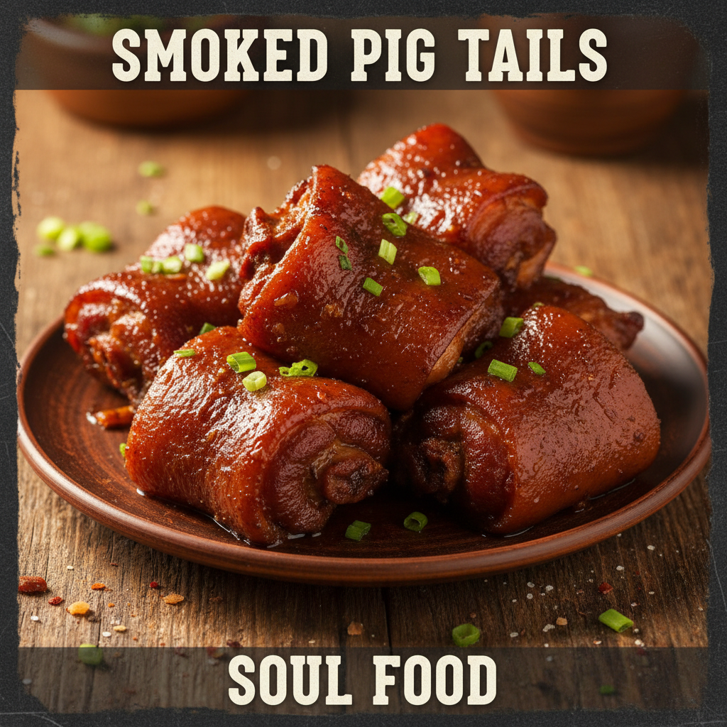 Pork Smoke Pig Tail