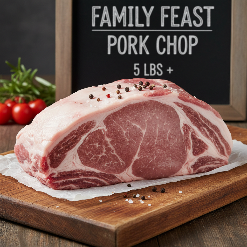 Pork Steak 5lbs Up
