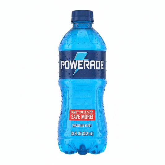 Power Ade Blue 28