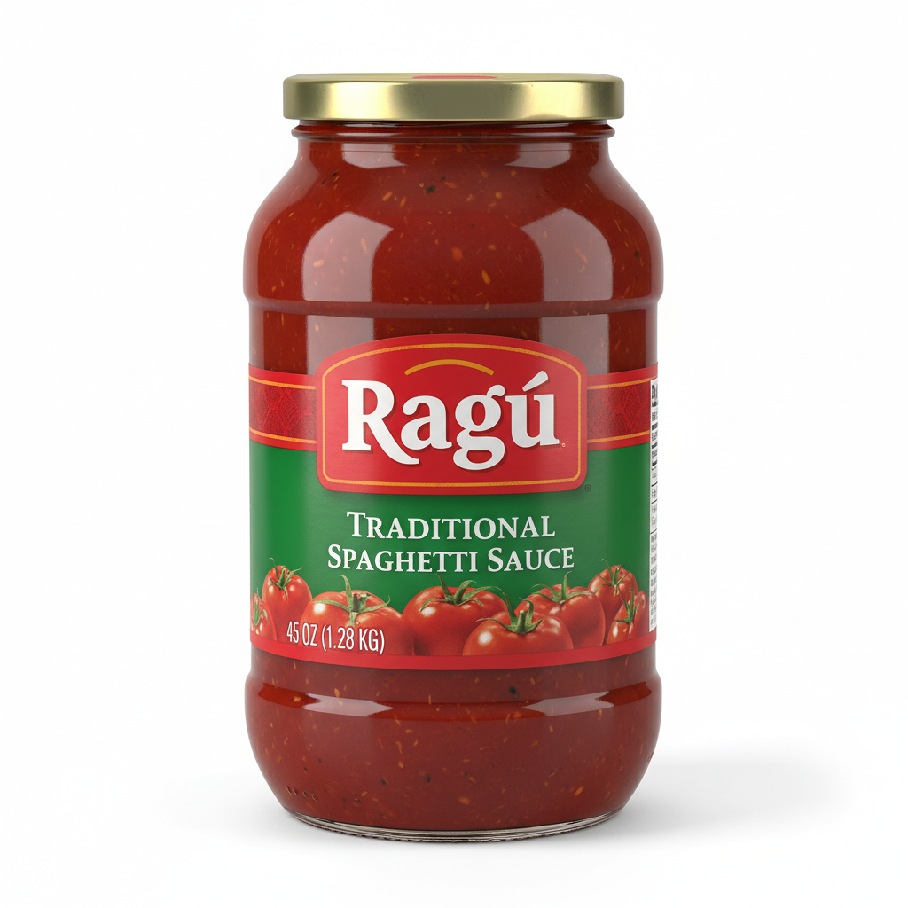 Ragu Trad Spag Sauce 45oz