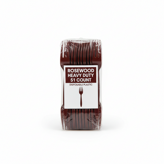 Rosewood Heavy Duty 51 Count Forks