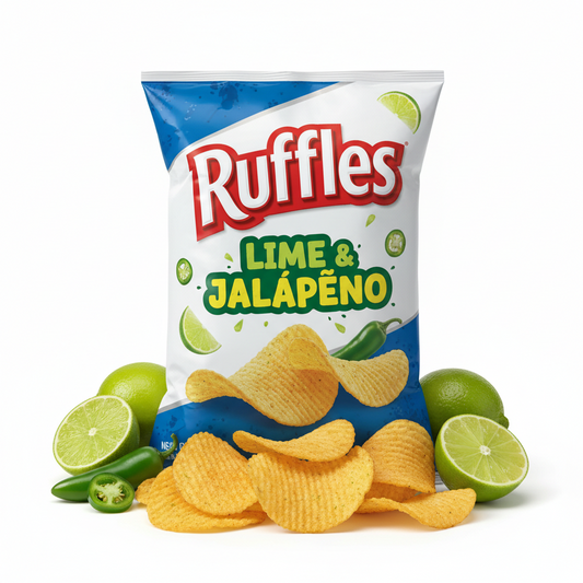 Ruffles Lime M