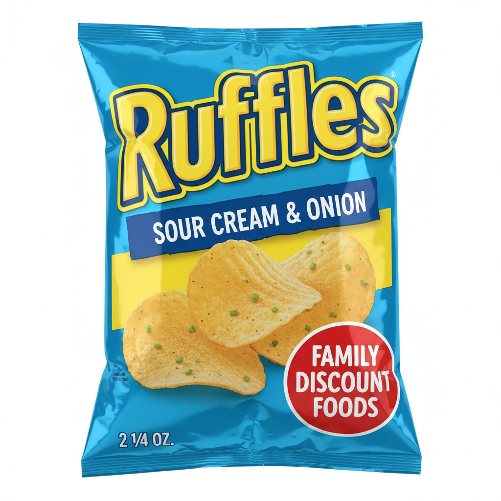 Ruffles Sour Cream 2 1/4