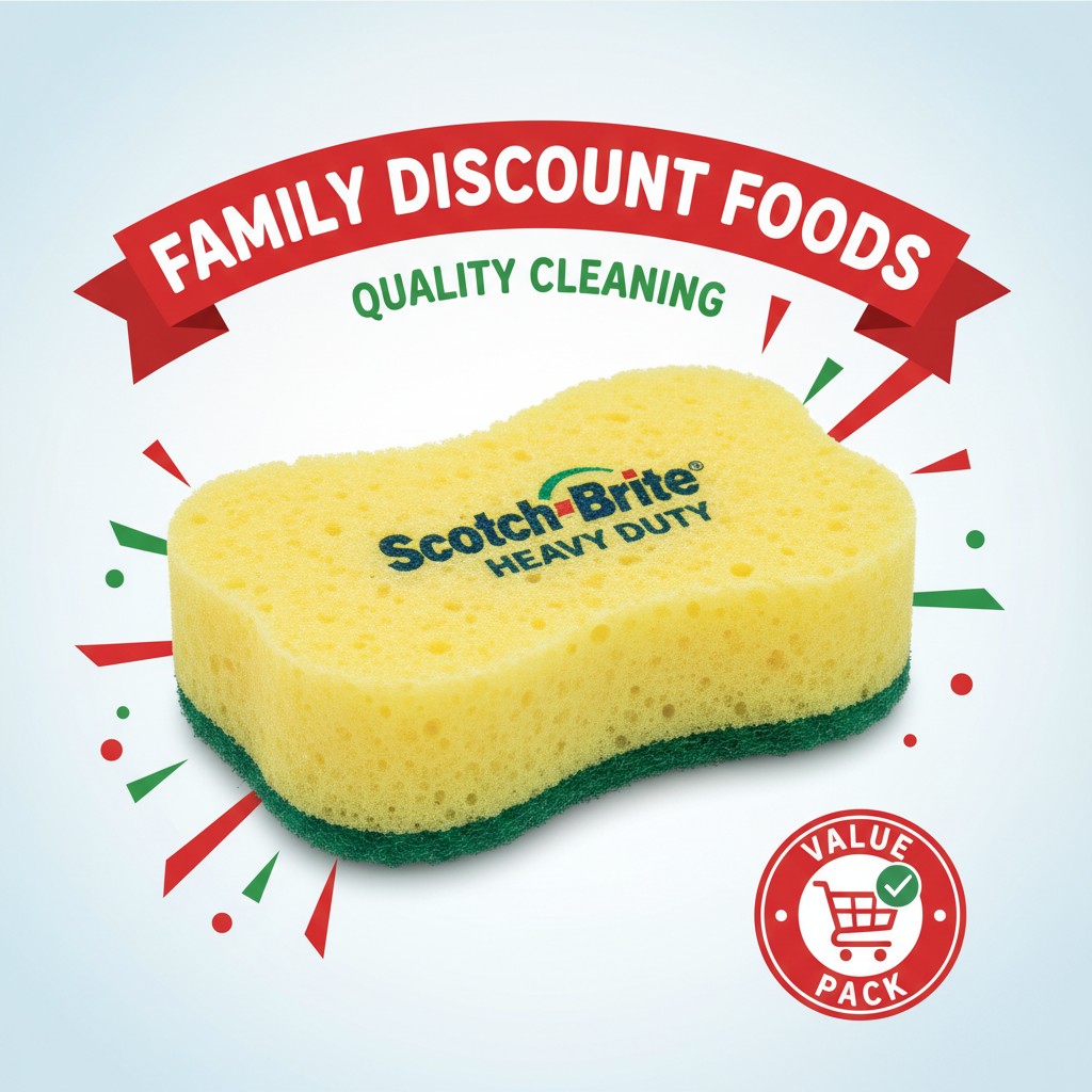 Scotch Brite Heavy Duty Sponge