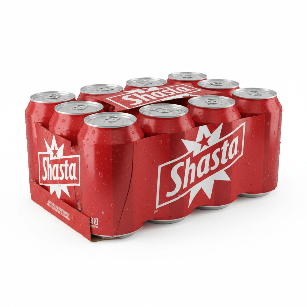 Shasta 12 Pack Coke