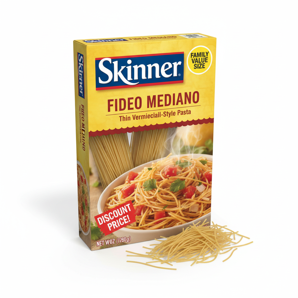 Skinner Fideo Mediano