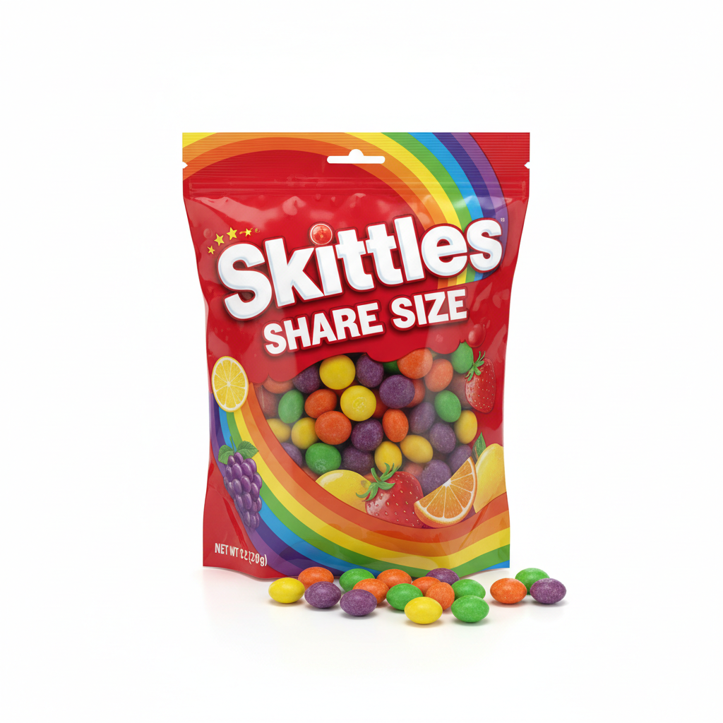 Skittles Share Size