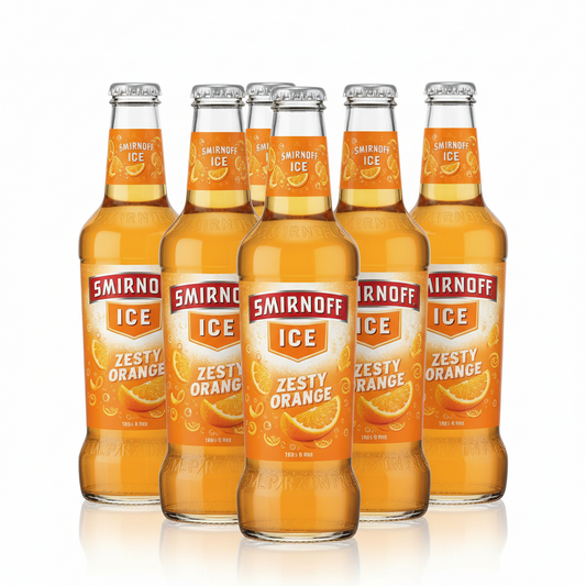 Smirinoff Ice Zesty Orange 6 Pack
