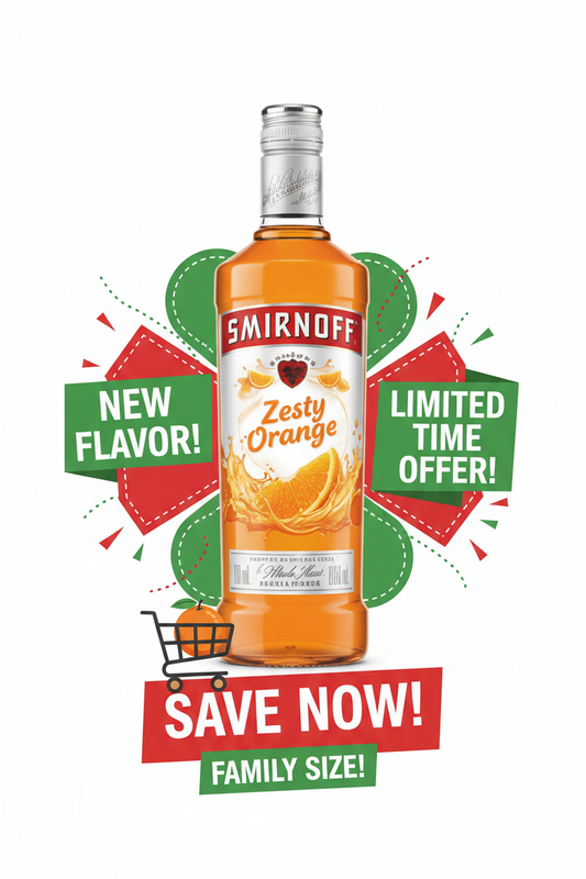 Smirinoff Zesty Orange Single