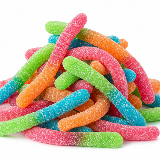 Sour Neon Worms