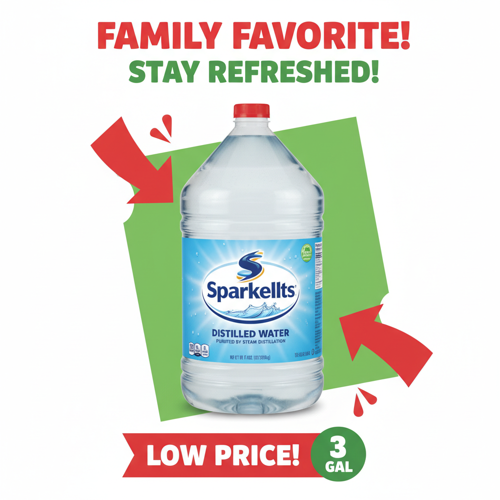 Sparkletts Distilled Water