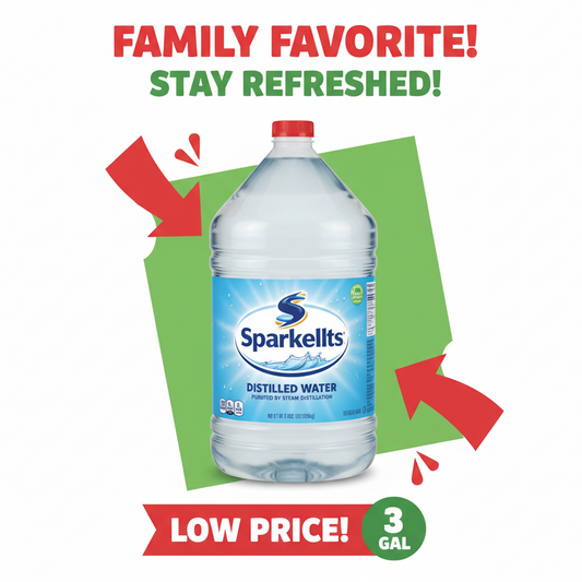 Sparkletts Distilled Water