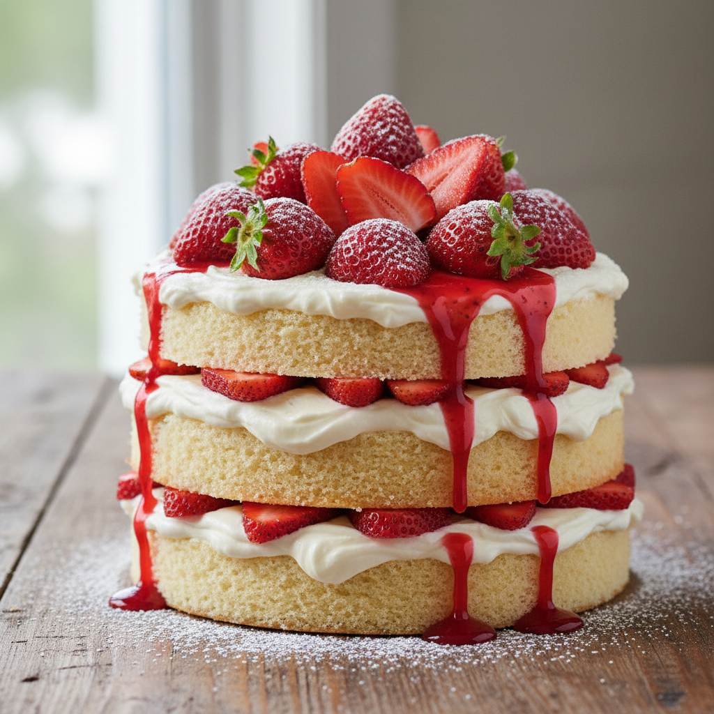 Strawberry Cake