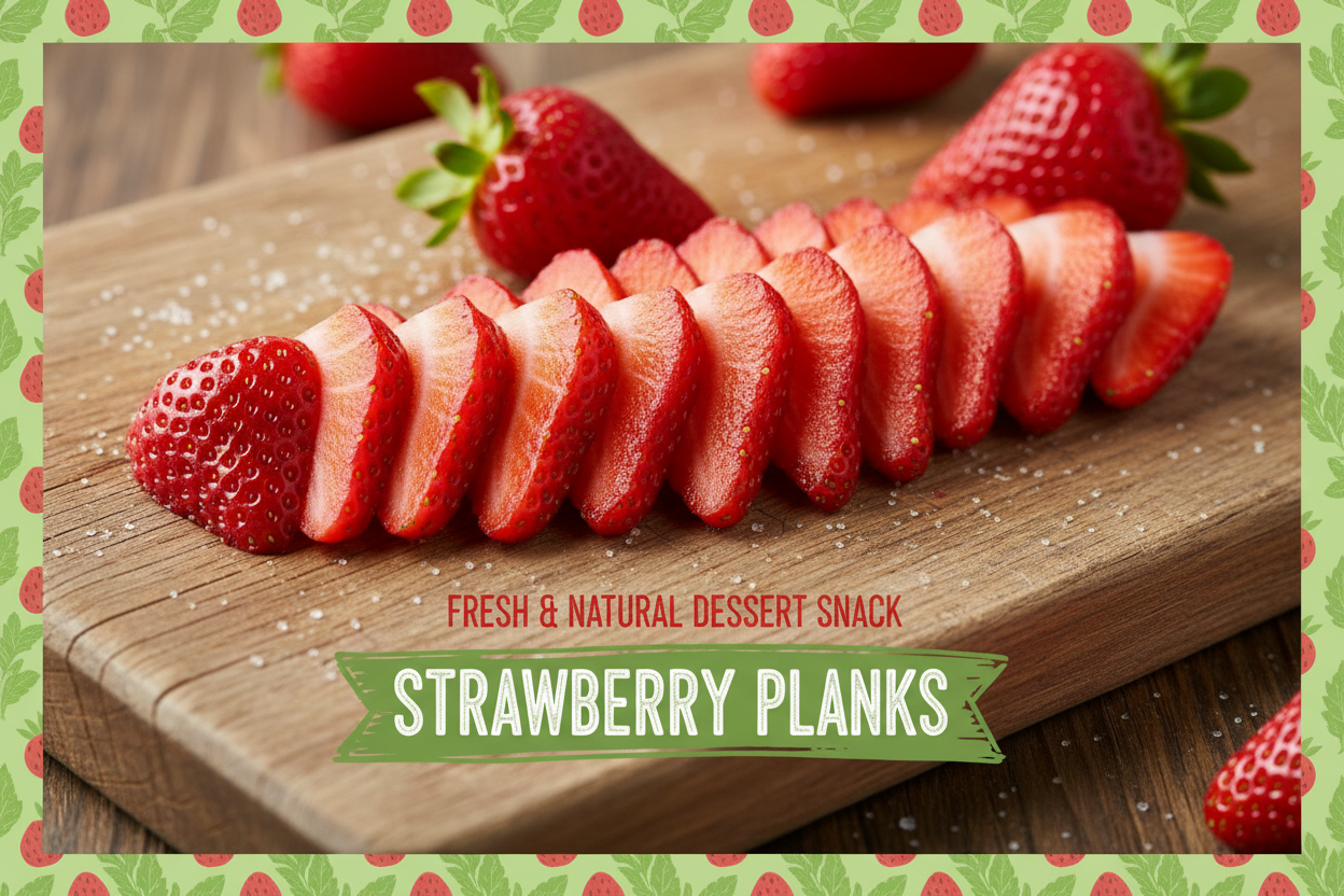 Strawberry Planks