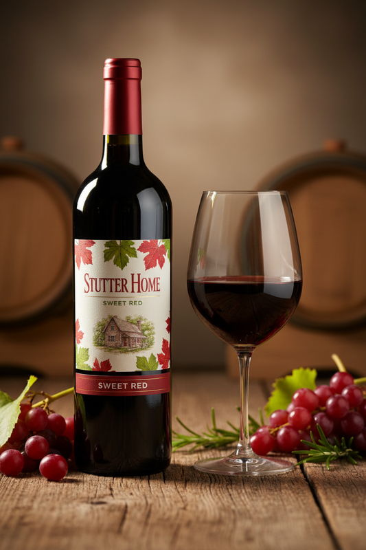 Stutter Home Wine Sweet Red