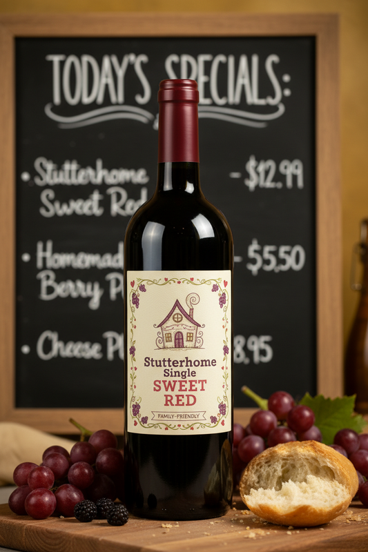 Stutterhome Single Sweet Red
