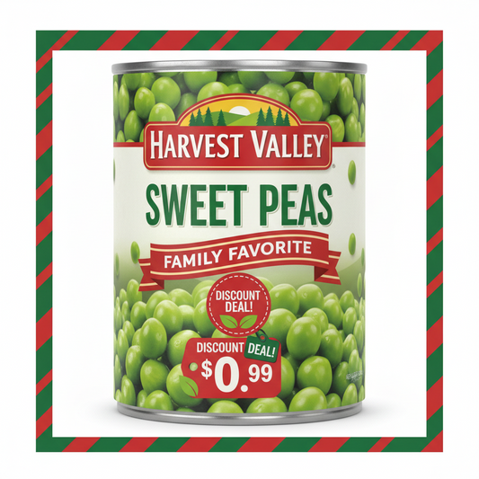 Sweet Peas Can