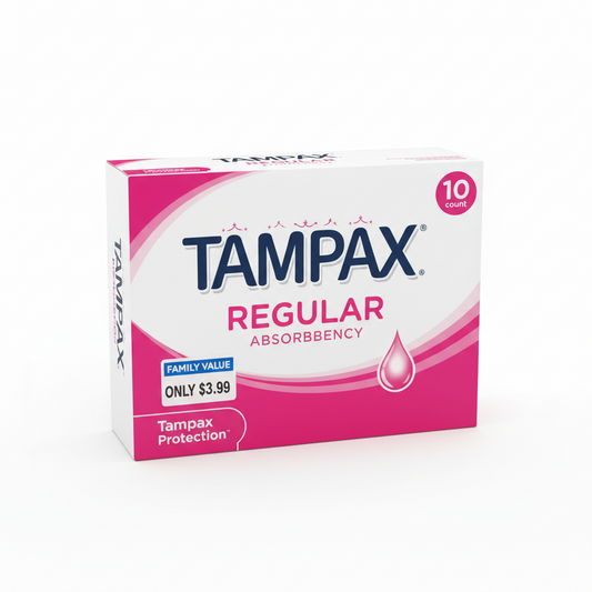 Tampax Reg 10