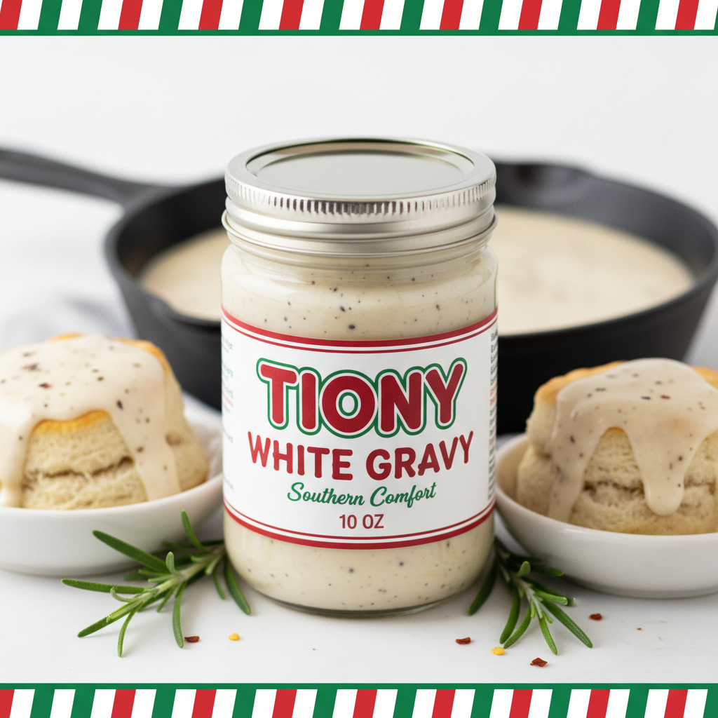 Tiony White Gravy 10 Oz