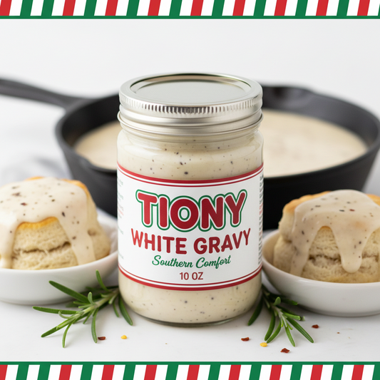 Tiony White Gravy 10 Oz