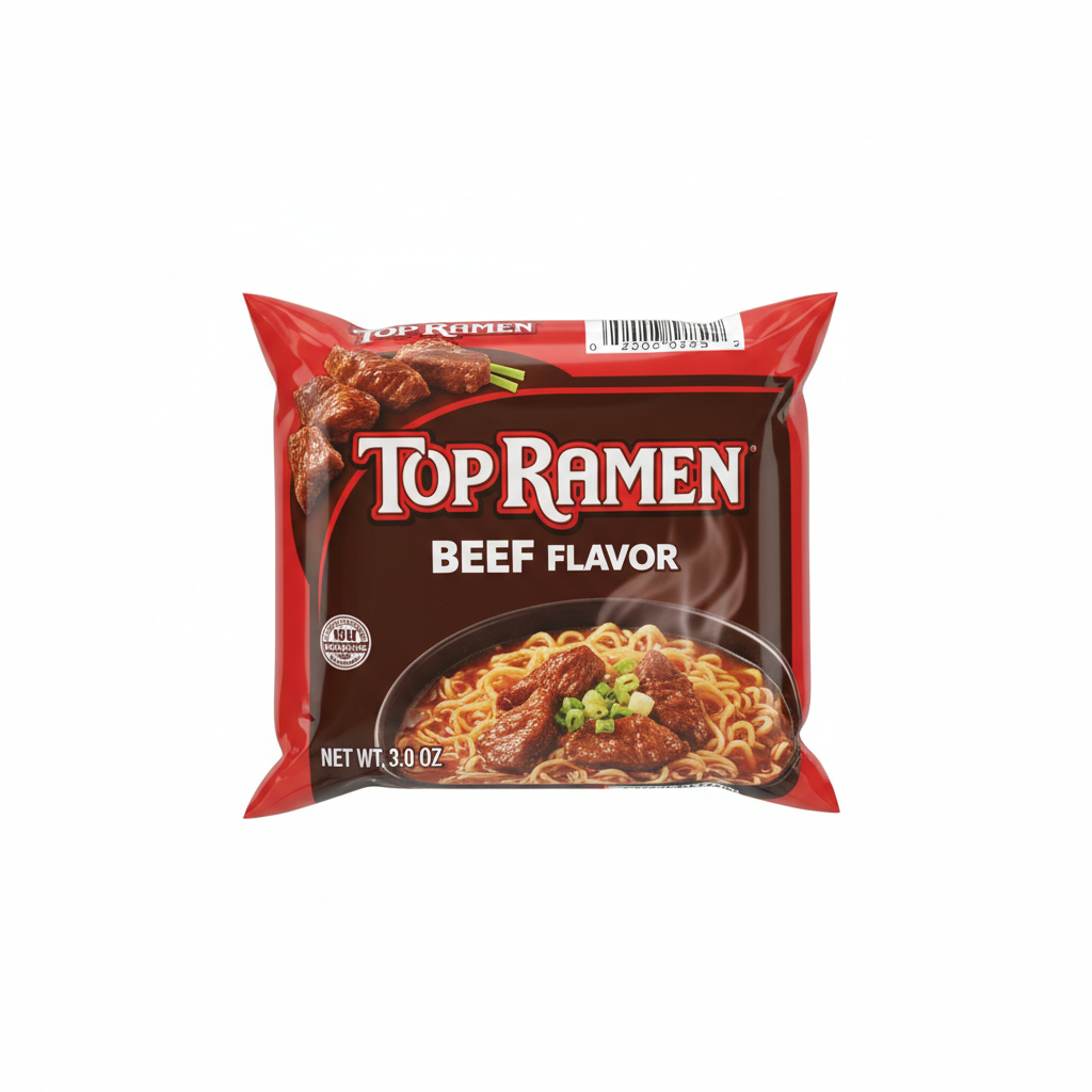 Top Ramen Beef