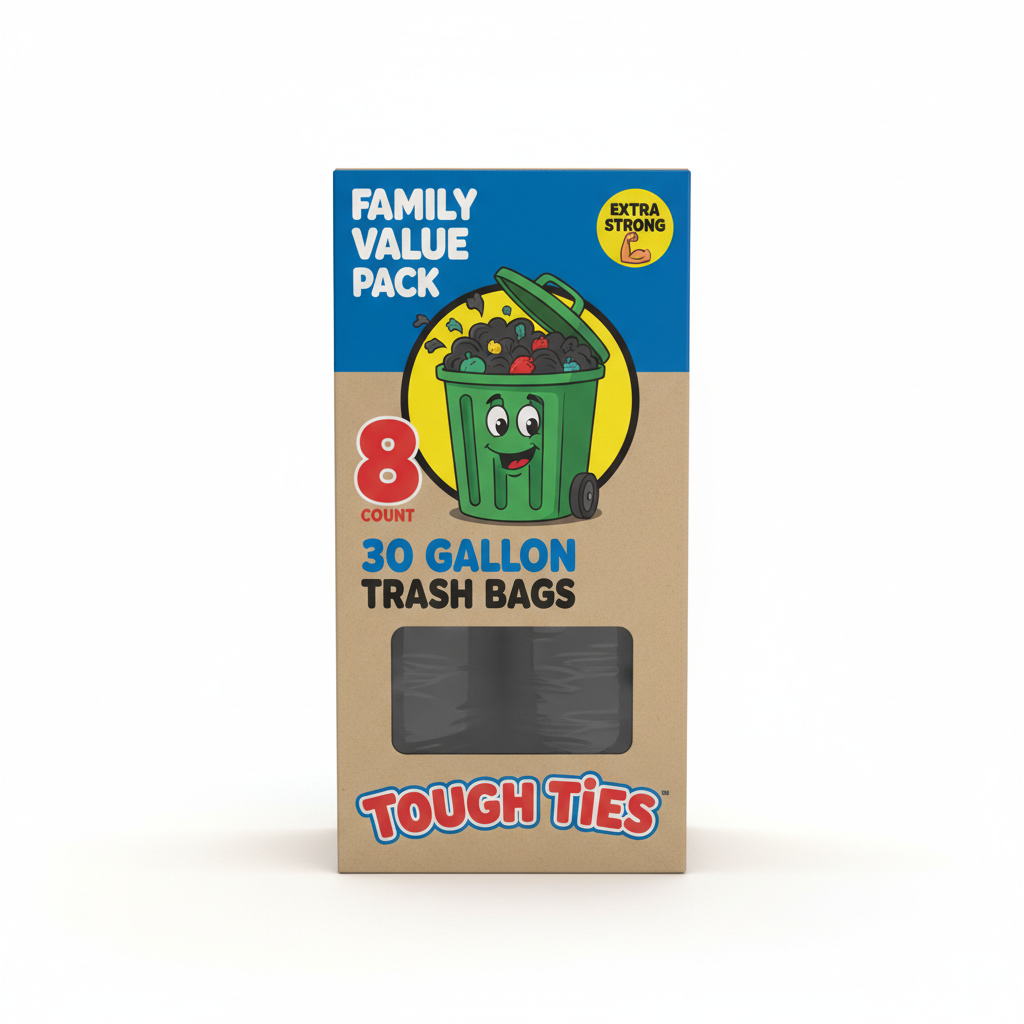 Trash Bag 8 30 Gallon