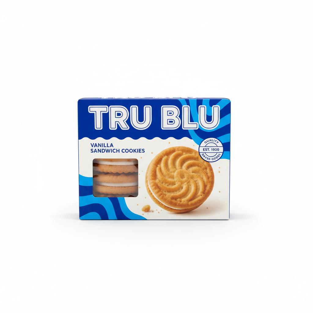 Tru Blu Vanilla Cookies