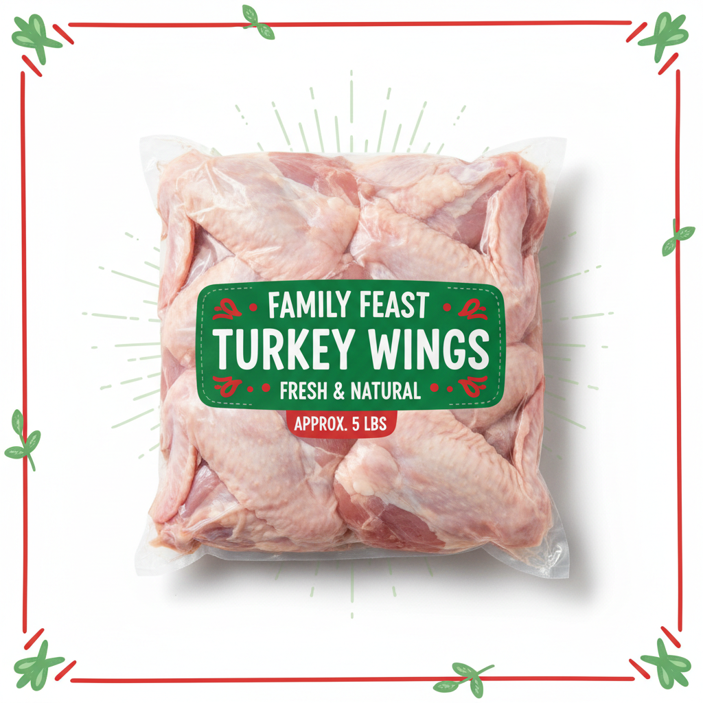 Turkey Wing 5 Lbs Bag