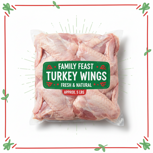 Turkey Wing 5 Lbs Bag
