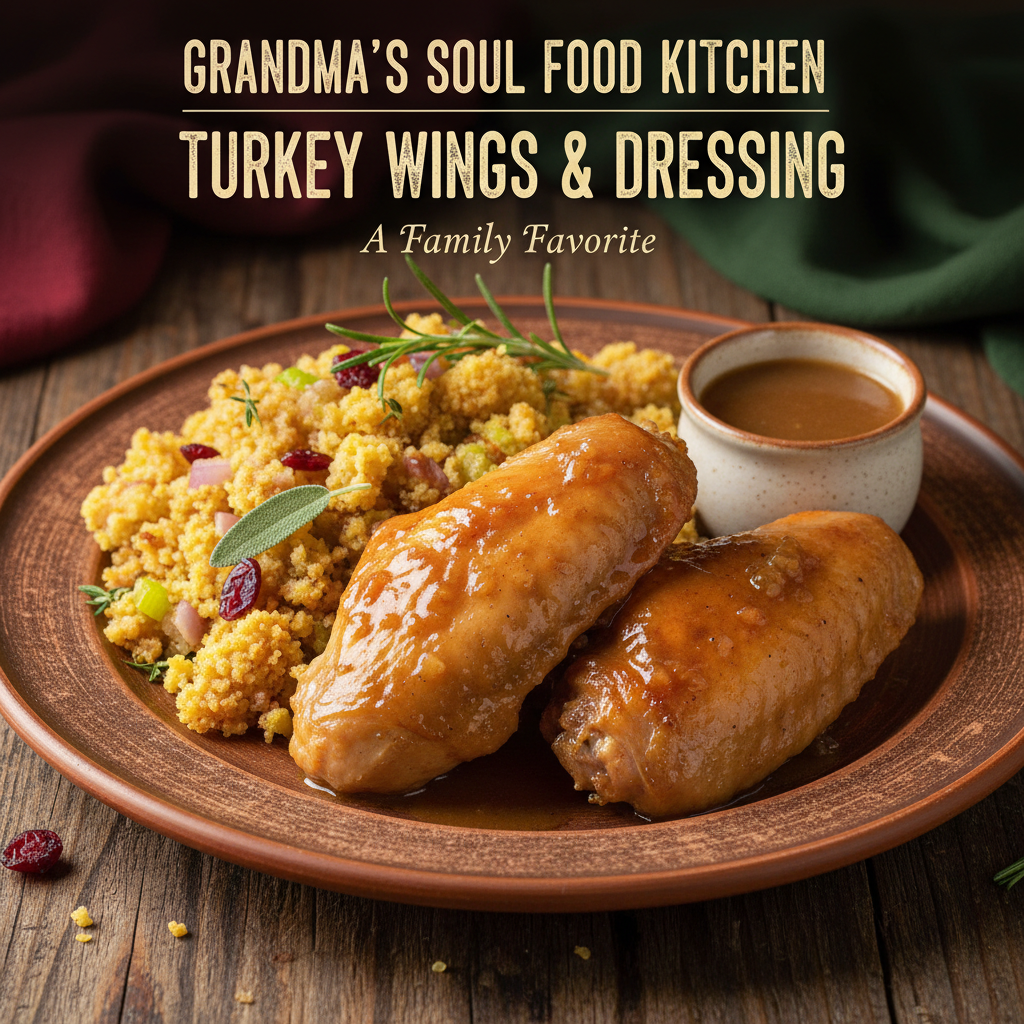 Turkey Wing W Dressing