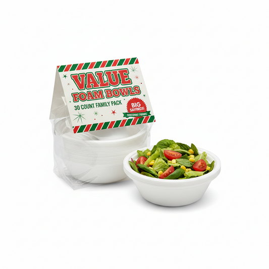 Value Foam Bowl 30
