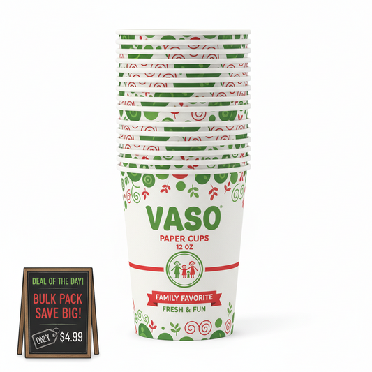 Vaso Paper Cups 12 Oz