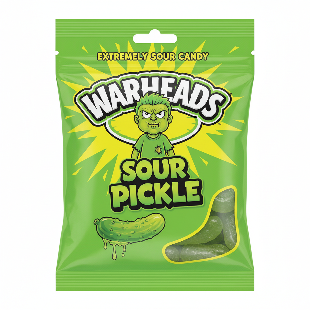 Warheads Pickle Bag