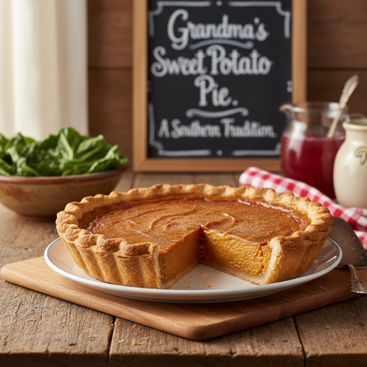 Whole Sweet Potato Pie