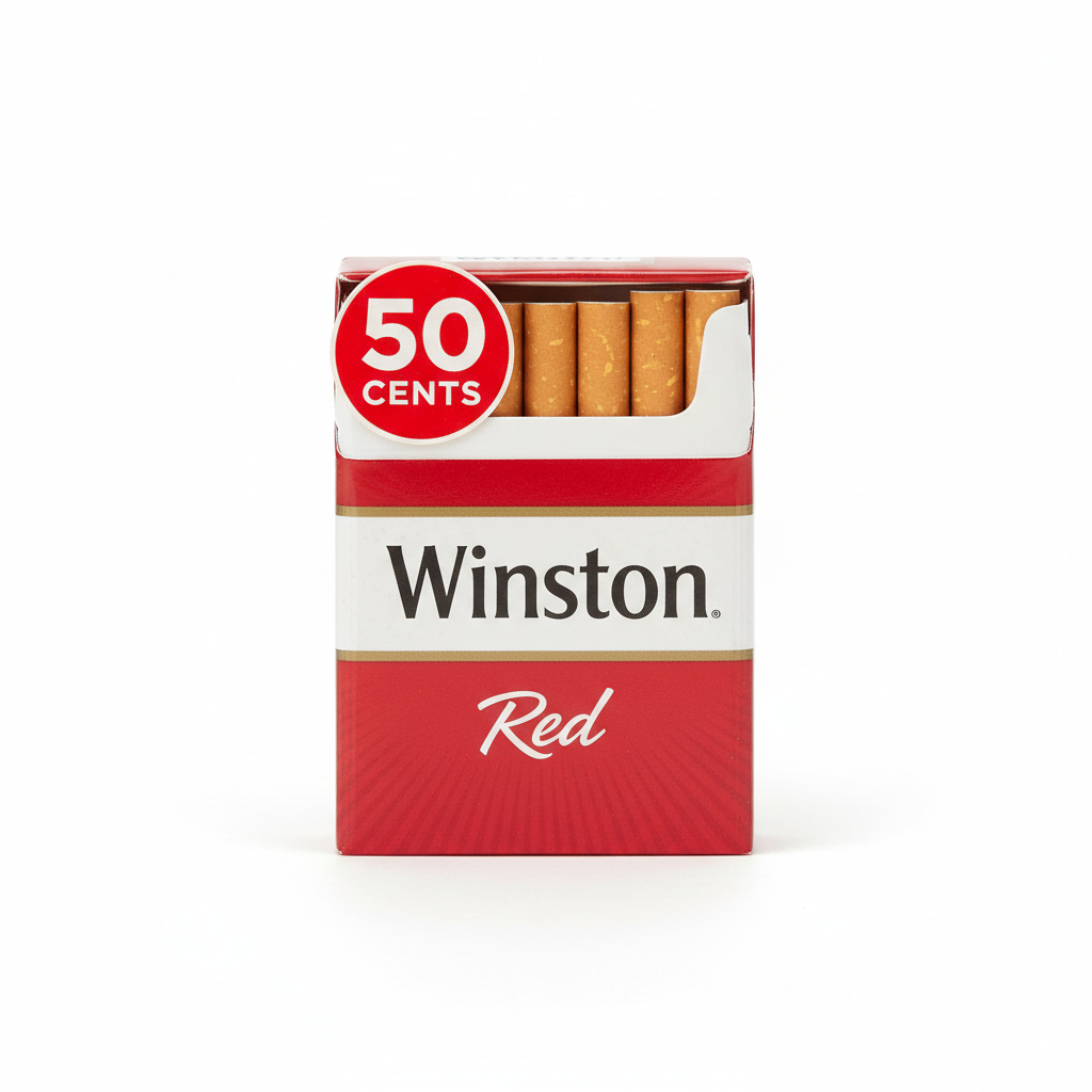 Winston Red 50c