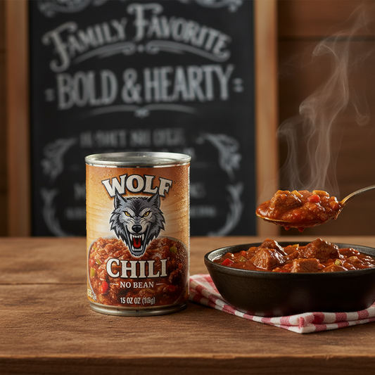 Wolf Chili No Bean 15 Oz