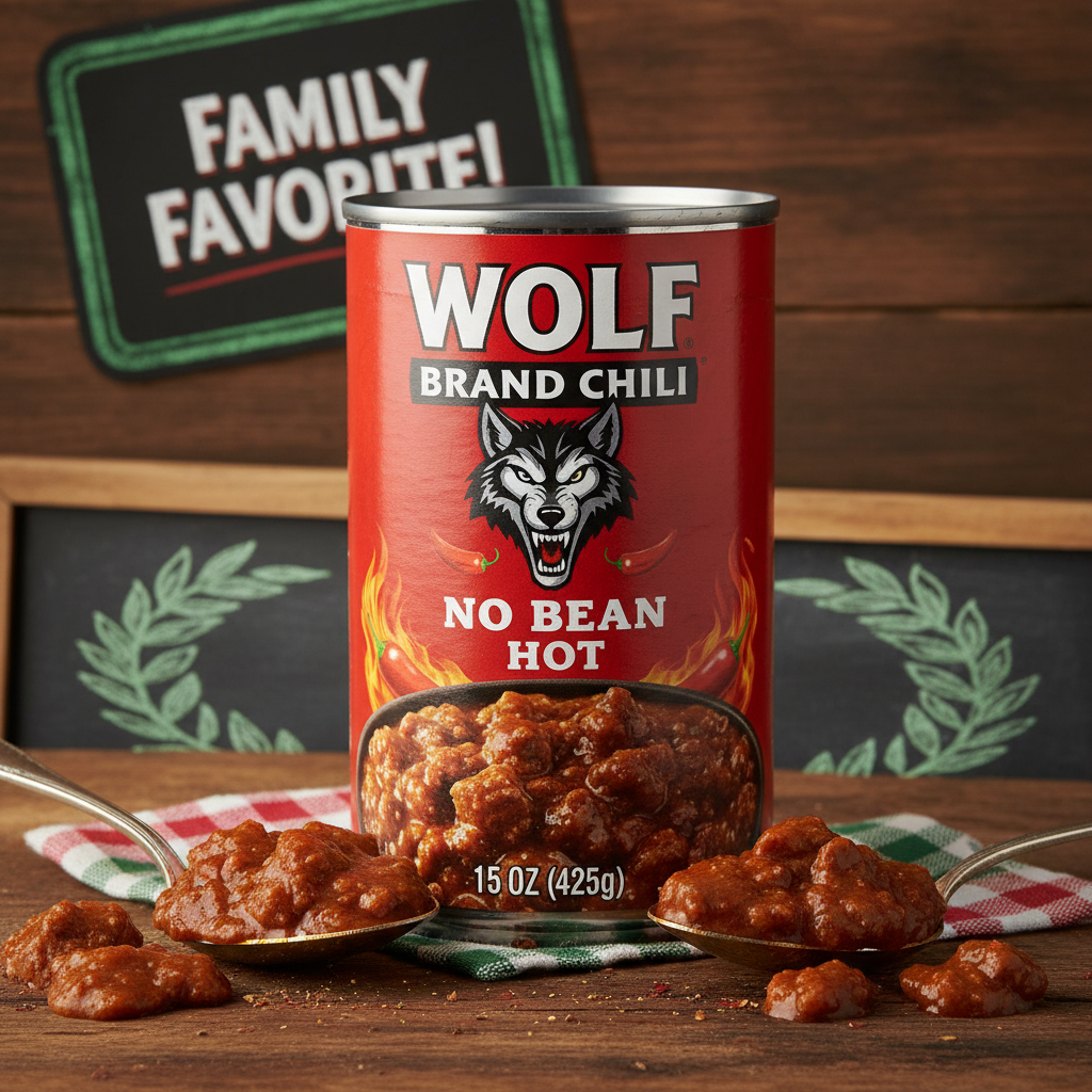 Wolf Chli No Bean Hot 15oz
