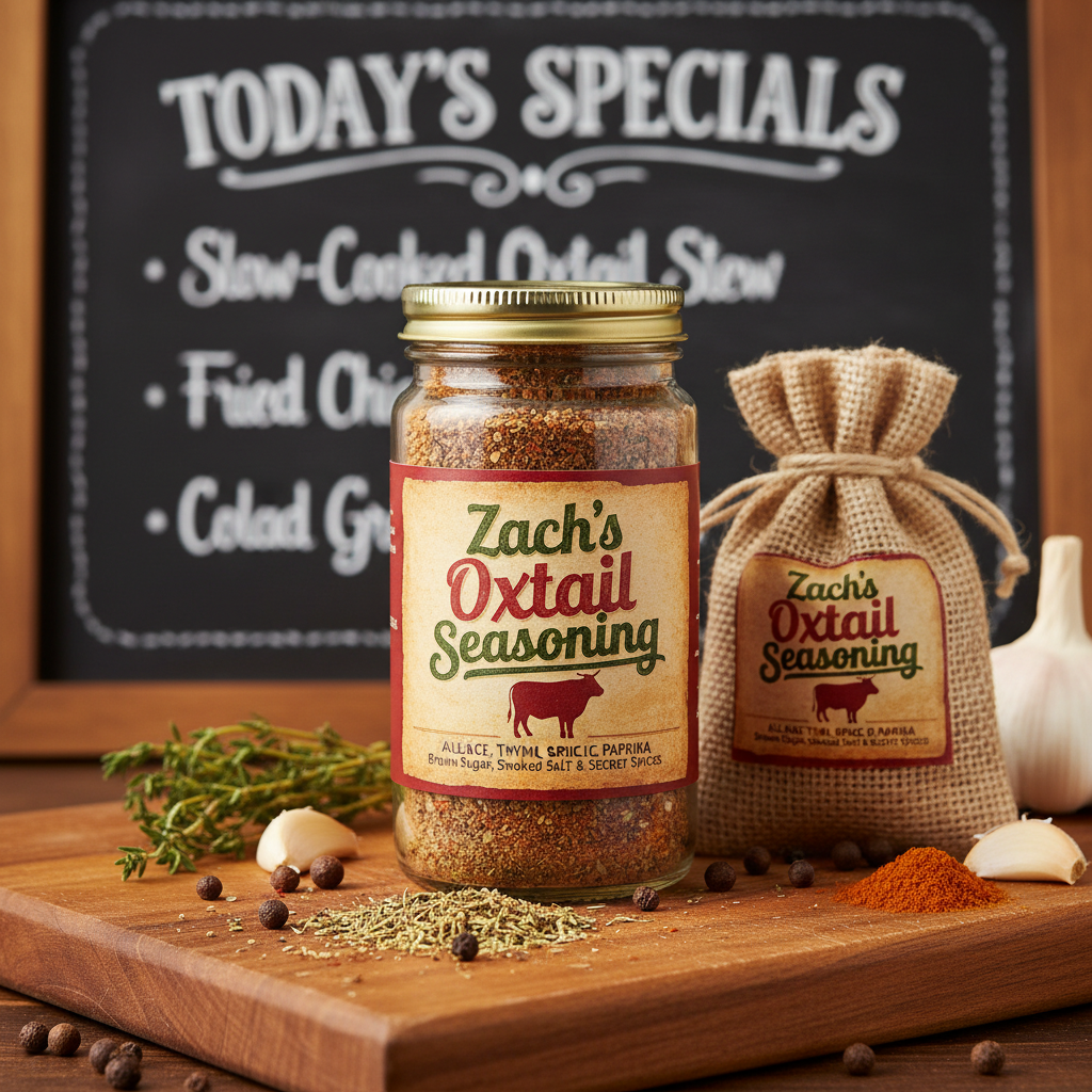 Zachs Oxtal Seasoning